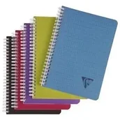 Zeszyty szkolne - Kołonotatnik A5/90K kratka PP Intensive mix (5szt) - Clairefontaine - miniaturka - grafika 1