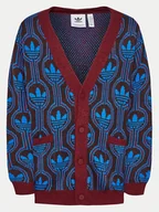 Swetry męskie - adidas Kardigan JN5960 Kolorowy Regular Fit - miniaturka - grafika 1