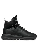 Botki damskie - Geox Trapery D Pg1X B Abx D46VRB 08522 C9999 Czarny - miniaturka - grafika 1