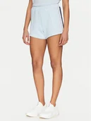 Spodenki damskie - Guess Szorty sportowe V5GD14 KCRU2 Niebieski Relaxed Fit - miniaturka - grafika 1