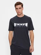 Koszulki męskie - Boss T-Shirt Tee 2 50514527 Granatowy Regular Fit - miniaturka - grafika 1