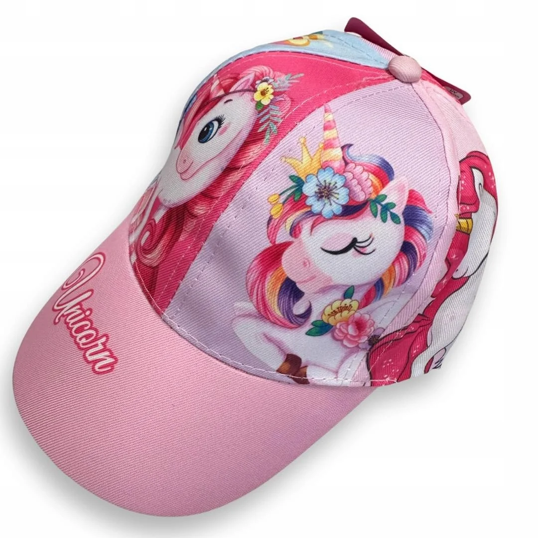 JEDNOROŻEC czapka z daszkiem 52 cm filtr UV 30+