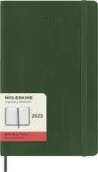 Kalendarze - MOLESKINE kalendarz 2025 ZIELONY LARGE SOFT DZIENNY (13x21) - miniaturka - grafika 1