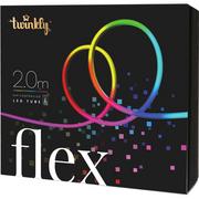 Systemy inteligentnych domów - Twinkly Twinkly Flex - Flexible LED Light Tube 2m with 16 Million Colors TWFL200STW-WEU - miniaturka - grafika 1