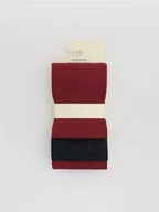 Rajstopy - Reserved - Rajstopy z mikrofibry 2 pack - czarny - miniaturka - grafika 1