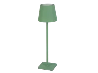 Lampy stojące - Lampa stołowa 3.5W 400lm CCT LED LINE TAZA 2x2000mAh zielona - miniaturka - grafika 1