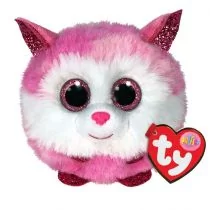 Ty Meteor Meteor Maskotka Puffies Różowy Husky - Princess 8 cm 5_800225 - Maskotki i pluszaki - miniaturka - grafika 1