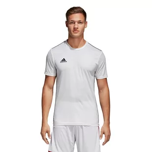 Adidas, Koszulka męska, Core 18 JSY CV3453, biały, rozmiar S - Koszulki sportowe męskie - miniaturka - grafika 1