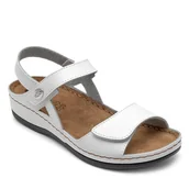 Sandały damskie - Sandały Inblu O6D3AA01 Biały - miniaturka - grafika 1
