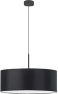 Lampy sufitowe - Czarna lampa wisząca SINTRA fi - 60 cm - kolor czarny - miniaturka - grafika 1