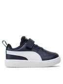 Buty dla chłopców - Puma Sneakersy Rickie Ac Inf 384314 07 Granatowy - miniaturka - grafika 1