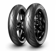 Opony motocyklowe - Pirelli Diablo Rosso Sport 70/90R17 38S koło przednie - miniaturka - grafika 1