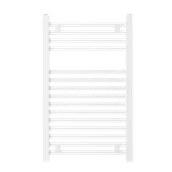 Grzejniki łazienkowe - GRZEJNIK ŁAZIENKOWY BIAŁY DRABINKOWY 80x50 cm KALORYFER NOWOCZESNY BERGEN - miniaturka - grafika 1