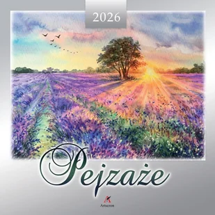 Kalendarz 2026 wieloplanszowy 33x33cm Pejzaże - kalendarz - Kalendarze - miniaturka - grafika 1