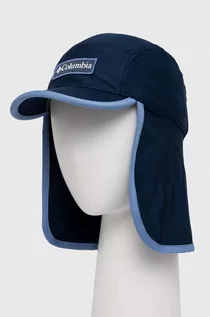 Czapki dla dzieci - Columbia czapka z daszkiem dziecięca Junior II Cachalot kolor granatowy wzorzysta - grafika 1