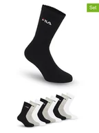 Skarpetki męskie - Fila Skarpety (9 par) w kolorze czarnym, białym i szarym do tenisa - miniaturka - grafika 1