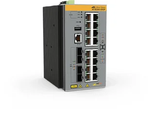 Allied Telesis AT-IE340-20GP-80 Zarządzany L3 Gigabit Ethernet (10/100/1000) Obsługa PoE Szary - Pozostałe akcesoria sieciowe - miniaturka - grafika 1