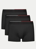 Majtki męskie - Tommy Hilfiger Komplet 3 par bokserek UM0UM03388 Czarny - miniaturka - grafika 1