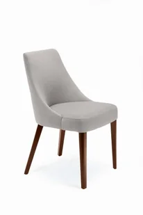 Caro 2 krzesło tapicerowane tkanina do wyboru nogi ciemny orzech - Krzesła - miniaturka - grafika 1