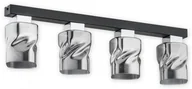 Lampy sufitowe - Lemir Meru Cza + Ch Plafon O2964 P4 CZA + CH - miniaturka - grafika 1