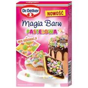 Dodatki do ciast w proszku - Dr. Oetker Mix Dekoracji Magia Barw Pastelowa 70G - miniaturka - grafika 1