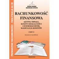 Ekonomia - Padurek Bożena  Rachunkowość finansowa. Część II - miniaturka - grafika 1