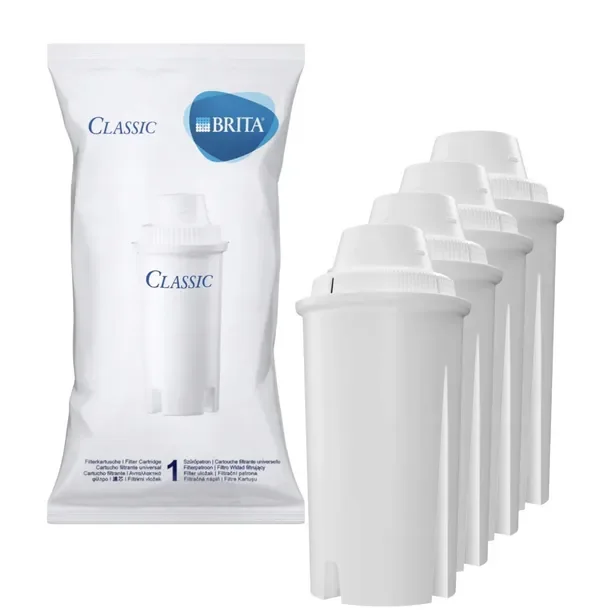 Wkłady Brita Classic do dzbanek Brita / Filtr do dzbanek Brita 4 sztuki