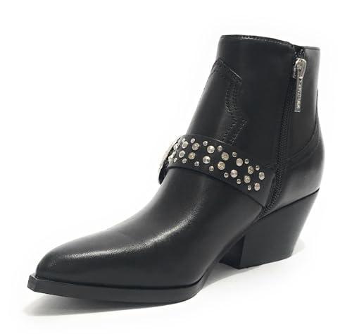 Guess Hermine, Botki damskie, Black, 41 EU, Czarny, 41 EU