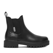 Botki damskie - Sztyblety Beverly Hills Polo Club CEO-HY2T628-1 Czarny - miniaturka - grafika 1