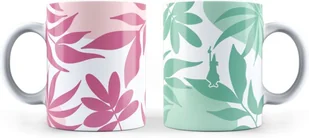 Bialetti SS2024003 miseczka Zielony, Różowy, Biały Kawa 1 szt. - Miski i półmiski - miniaturka - grafika 1