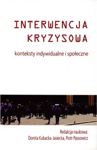 Interwencja kryzysowa - Polityka i politologia - miniaturka - grafika 1