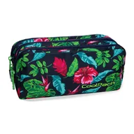 Piórniki - CoolPack Trzykomorowa saszetka piórnik szkolny Primus Candy Jungle B60016 - miniaturka - grafika 1