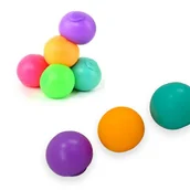 Zabawki sensoryczne - Lepkie Kulko-Piłki do Rzucania 3 szt - miniaturka - grafika 1