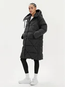 Kurtki damskie - REPLAY Kurtka zimowa W7664R.000.84466 Czarny Relaxed Fit - miniaturka - grafika 1