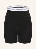 Spodenki damskie - Calvin Klein Szorty Modelujące Icon Shapewear schwarz - miniaturka - grafika 1