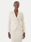 Marynarki i żakiety damskie - Rinascimento Marynarka CFC0128639003 Beżowy Regular Fit - miniaturka - grafika 1