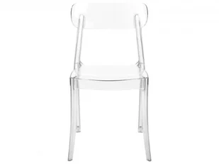 Zestaw 2 krzeseł do jadalni przezroczysty COVINGTON - Krzesła - miniaturka - grafika 5