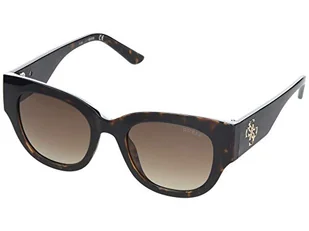 Guess 0. Okulary damskie, Dark Havana, 50 - Okulary przeciwsłoneczne - miniaturka - grafika 1
