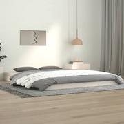 Łóżka - Lumarko Rama łóżka  biała  140x190 cm  lite drewno sosnowe - miniaturka - grafika 1