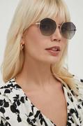 Okulary przeciwsłoneczne - Tommy Hilfiger okulary przeciwsłoneczne damskie kolor szary - miniaturka - grafika 1