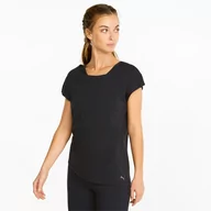 Koszulki sportowe damskie - Koszulka damska Puma  Studio Foundation Tee Puma Black XS - miniaturka - grafika 1