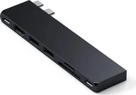 Adaptery i przejściówki - Satechi Pro Hub Slim USB-C do MacBook USB 4, HDMI, 2x USB-A, SD/microSD, USB-C północ ST-HUCPHSD - miniaturka - grafika 1