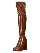 Kozaki damskie - Steve Madden Kozaki w kolorze jasnobrązowym - miniaturka - grafika 1