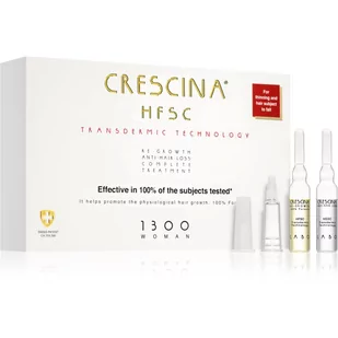 Crescina Hair wypadaniu włosów Stopień 1300 Odrastanie i kuracja przeciw wypadaniu włosów 20 x 3,5 ml - Serum do włosów - miniaturka - grafika 1