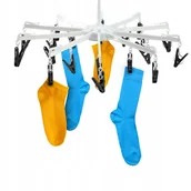 Suszarki na ubrania - Wieszak na bieliznę i skarpetki, 16 klipsów, 46 cm - miniaturka - grafika 1