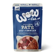 Mokra karma dla kotów - WOW Cat Senior 12 x 125 g Dziczyzna i królik - miniaturka - grafika 1