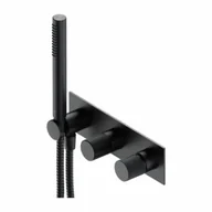 Baterie podtynkowe - Omnires CT8035/1AT CT8035/1AT CONTOUR bateria prysznicowo-wannowa podtynkowa z r$203czk$204 prysznicow$205 antracyt - miniaturka - grafika 1