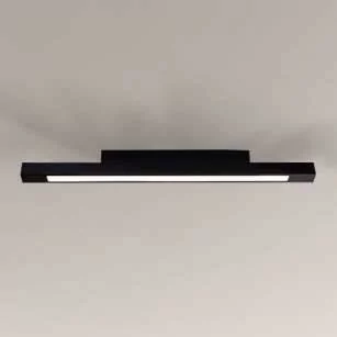 Shilo oprawa sufitowa LED Otaru 16W 1600lm 3000K czarna 1199 - Oprawy, klosze i abażury - miniaturka - grafika 1