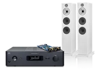 Zestawy stereo - NAD C 399 (czarny) + MDC2 BluOS-D + 603 S3 (biały) - miniaturka - grafika 1