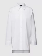Koszule damskie - Bluzka koszulowa o długim kroju - miniaturka - grafika 1